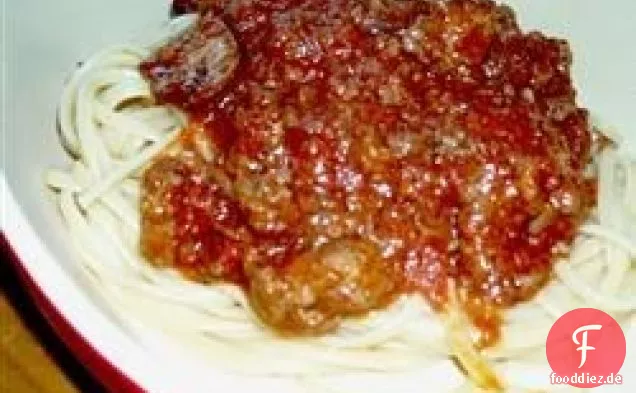 Alte italienische Fleischsauce