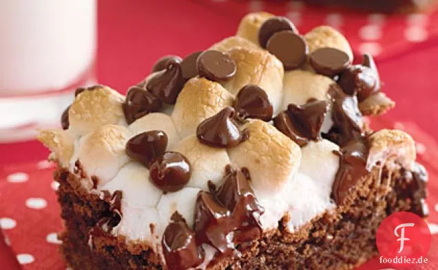 Fudgy Marshmallow-gekrönt Brownies