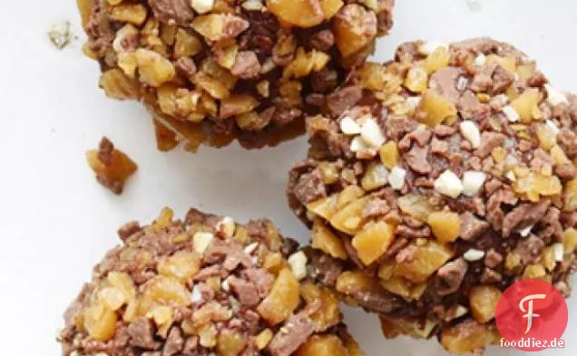 Espresso Schokoladentrüffel mit Toffee
