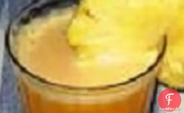 Orange Ananas Trinken
