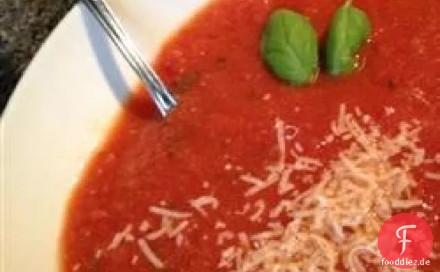 Parmesan Basilikum Tomatensuppe