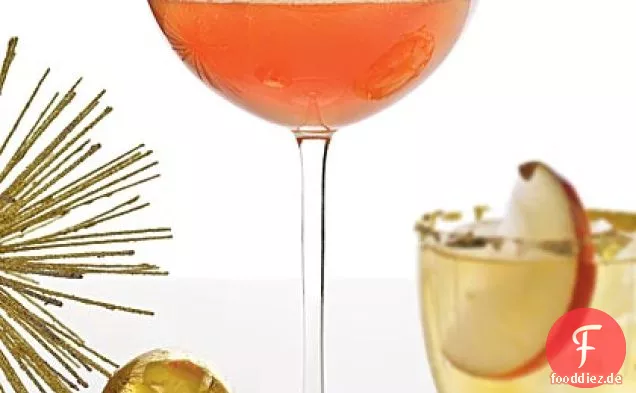 Pfirsich-Melba-Cocktail