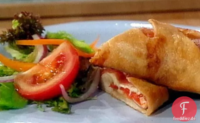 Salami- und Käserollen: Stromboli