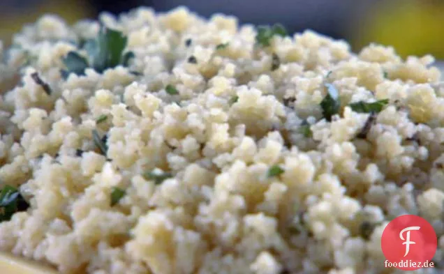 Limetten-Couscous mit Minze