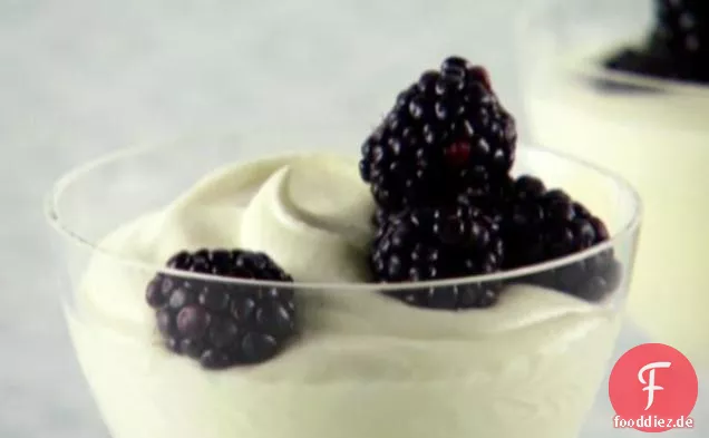 Weiße Schokoladenmousse