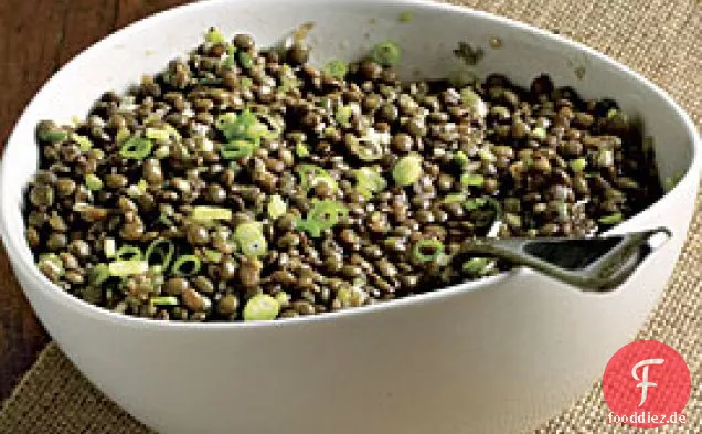 Linsensalat Mit Sherry-Vinaigrette