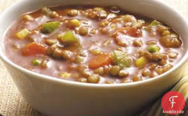 Herzhafte Linsensuppe-vegetarisch