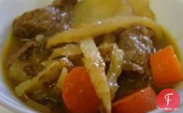 Rindfleisch-Curry-Suppe