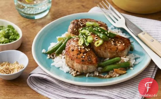 Einfaches Schweinefleisch mit Hoisin-Sauce