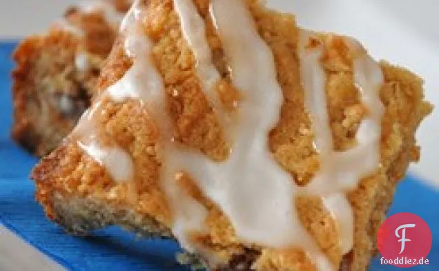 Butterscotch Brownies in einem Glas