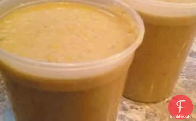 Heiße Bohnensuppe