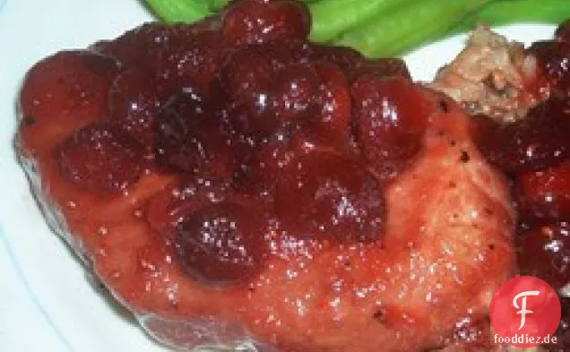 Cranberry Schweinekoteletts II