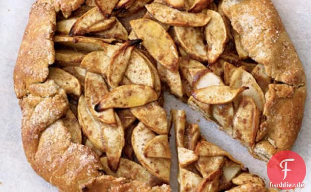 Rustikale Apfel-Galette