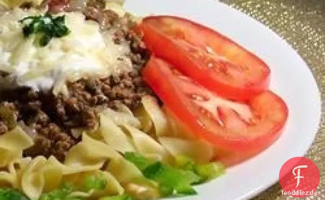 Hackfleisch Mexikanischen Stil
