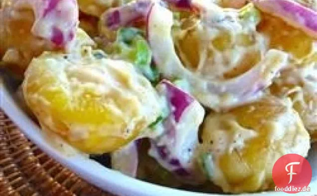 Warmer Dijon-Kartoffelsalat
