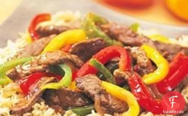Swanson® Steakhouse Rindfleisch und Pfeffer Stir-Fry