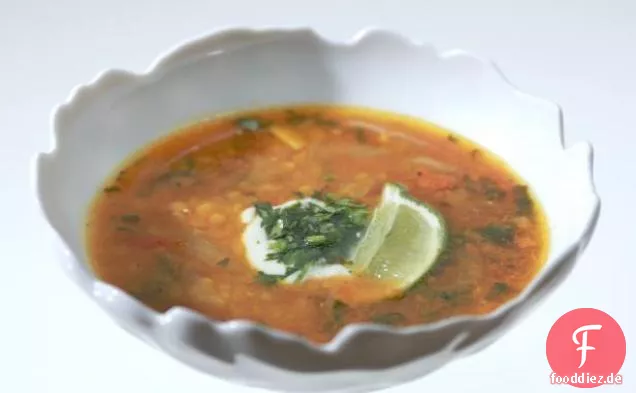 Rote Linsensuppe