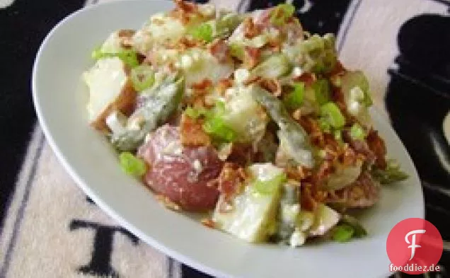 Blauschimmelkäse und Speck Kartoffelsalat