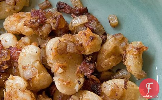 Limabohnen und Speck für Champions