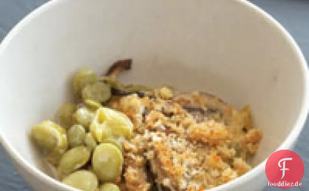 Cremiges Limabohnen-Gratin