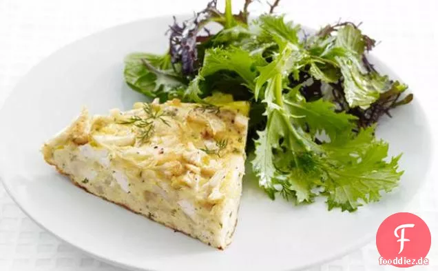 Feta-und-Blumenkohl-Frittata