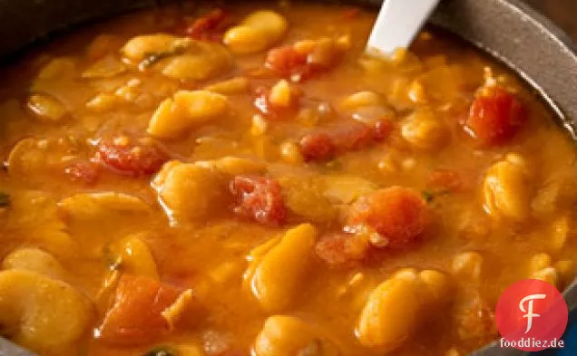 Lima Bohnen-Suppe