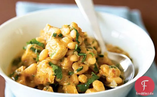 Chicken Chili mit Weißen Bohnen und Chipotles