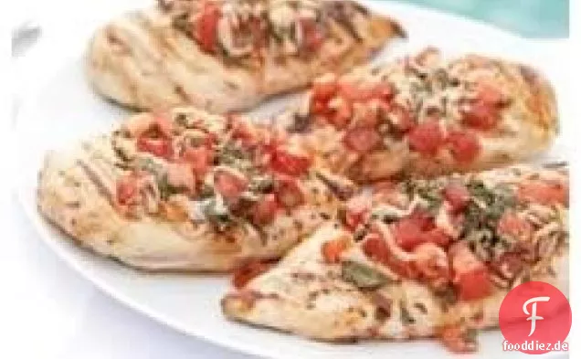 Gegrilltes Bruschetta Hähnchen