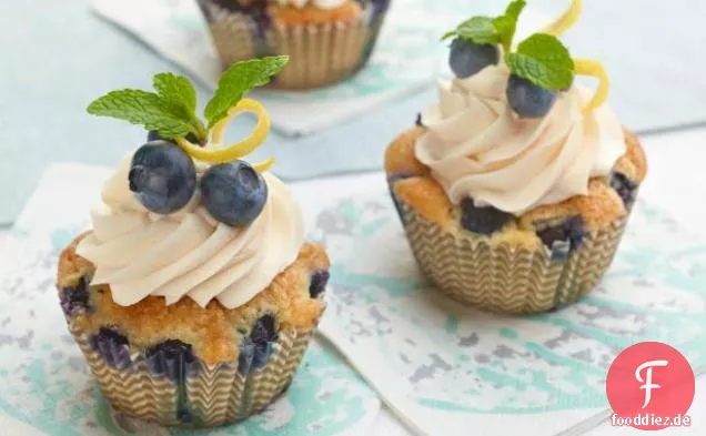 Missy's Zitronen-Blaubeer-Cupcakes