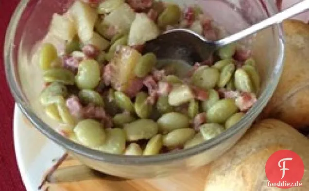 Schinken Und Lima-Bohnen-Suppe