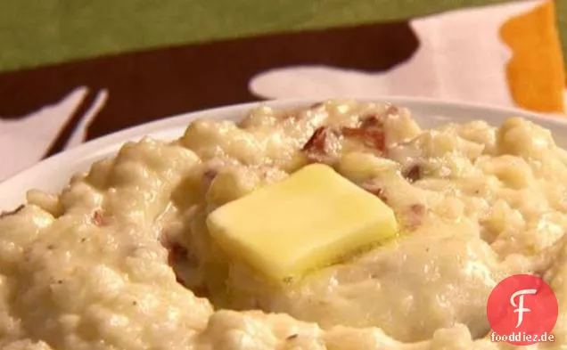 Weißer Cheddar Kartoffelpüree