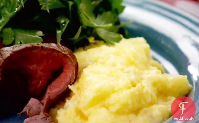 Cremige Gegrillte Mais-Polenta