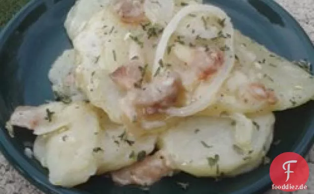 Schweizer überbackene Kartoffeln