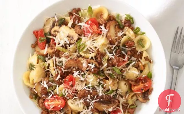 Orecchiette Mit Würziger Wurst