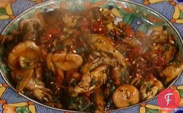 Geschmorte Waldpilze: Brasato di Funghi