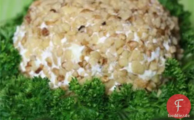 Ananas und Frischkäse Ball