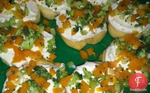 Veggie Crescent Roll Vorspeisen