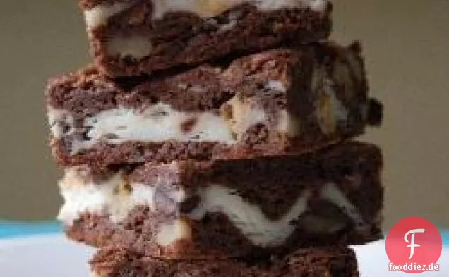 Klobige Käsekuchen-Brownies
