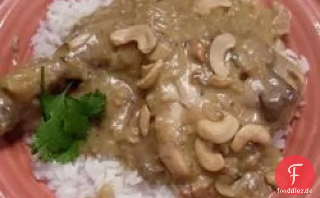 Cashew-Hühnchen-Auflauf