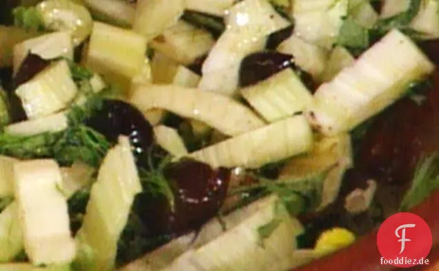 Fenchel und Oliven Salat---Insalata di Finocchio Ed Olive