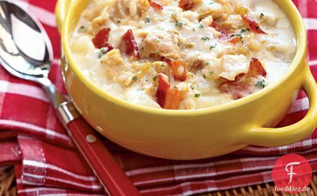 Cremige Muschel Chowder