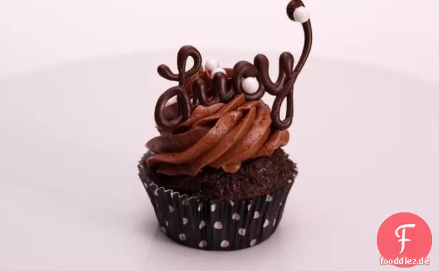 Schokoladen-Trüffel-Cupcakes