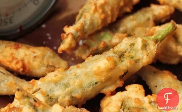 Gebratene Okra