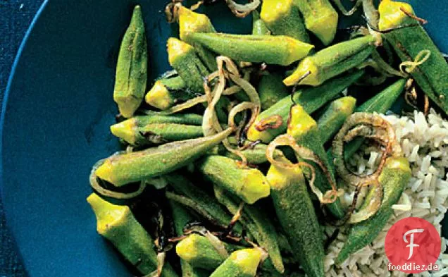 Indian Spice-Gefüllte Okra