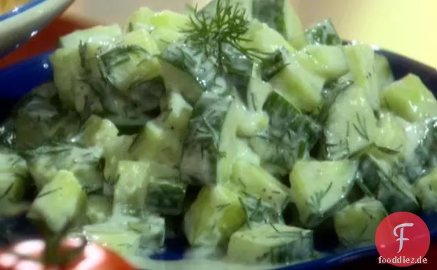 Gurkensalat mit Dill