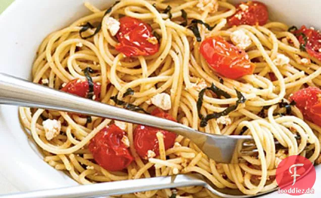 Tomaten-Ricotta-Spaghetti