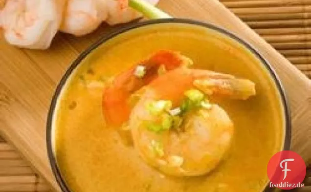 Curry-Garnelen-Bisque