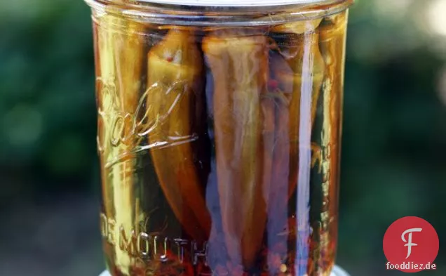Smokin 'Hot Gebeizt Okra