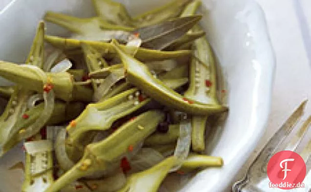 Schnelle Eingelegte Okra -