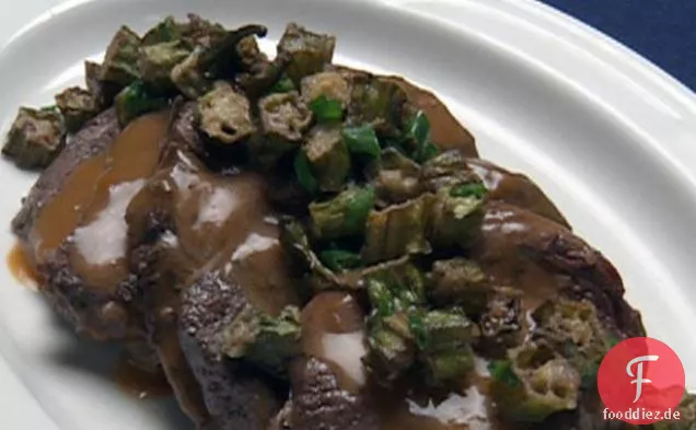 Love Me Filet Minute-Steaks mit gebratenem Okra